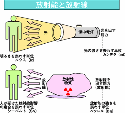 放射能と放射線