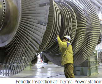 Periodic Inspection at Thermal Power Station