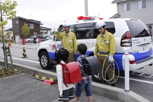 こども110番の車運動