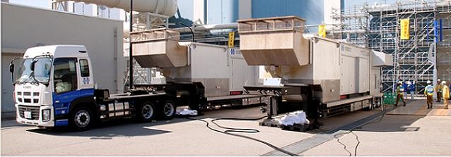 大容量電源車