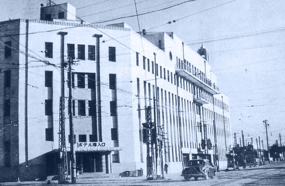 発足時の北陸電力本店（富山電気ビル）