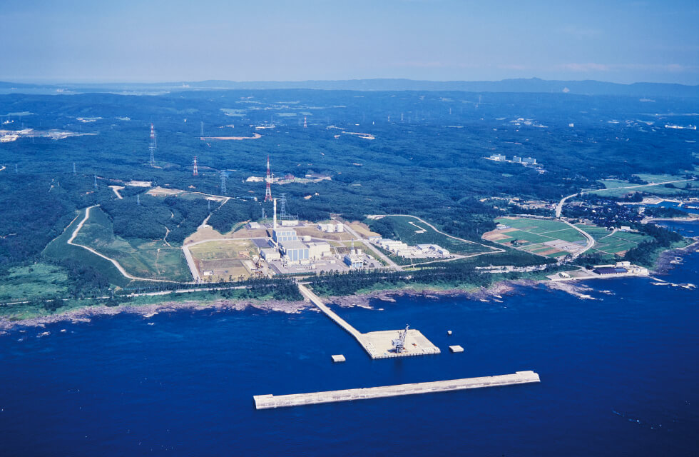 志賀原子力発電所（1号機建設後）