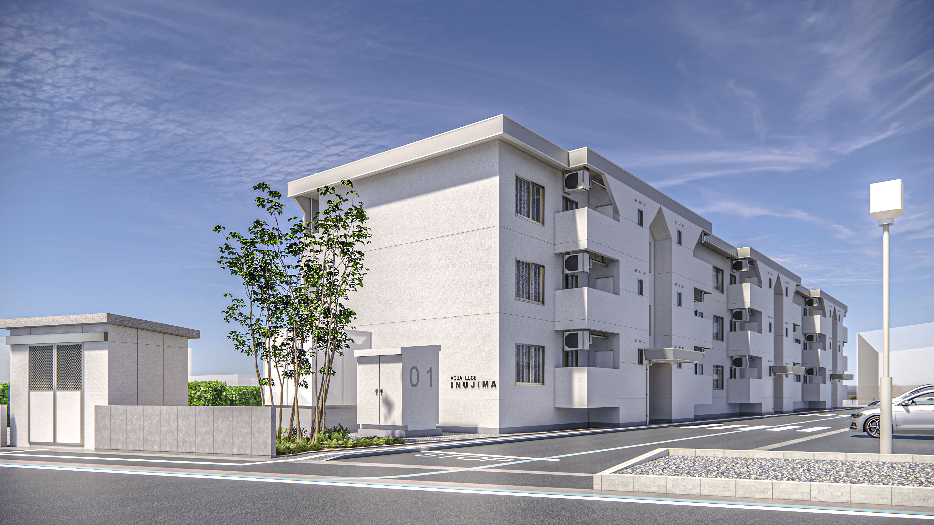 アクアルーチェ犬島　外観