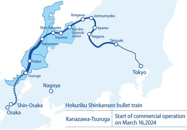Hokuriku Shinkansen bullet train