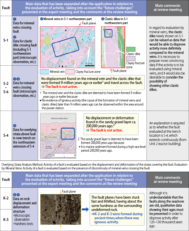 Faults at the Site