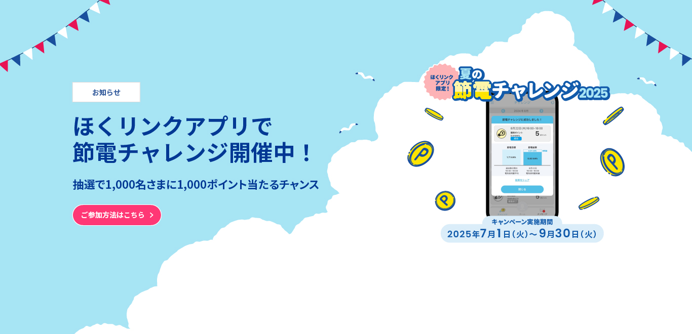 節電チャレンジキャンペーン