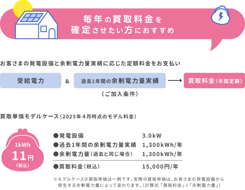 あんしん年額定額プラン