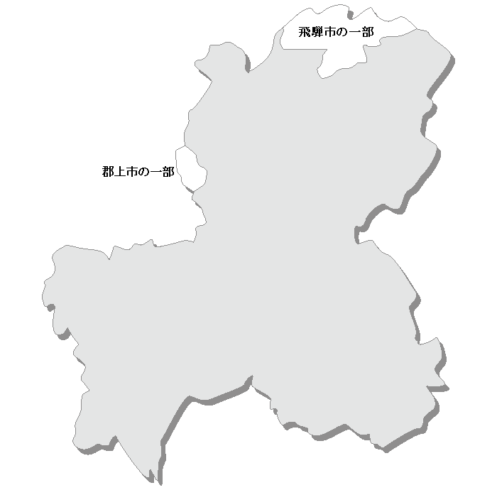 エリアマップ 岐阜県