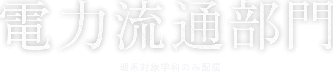 電力流通部門