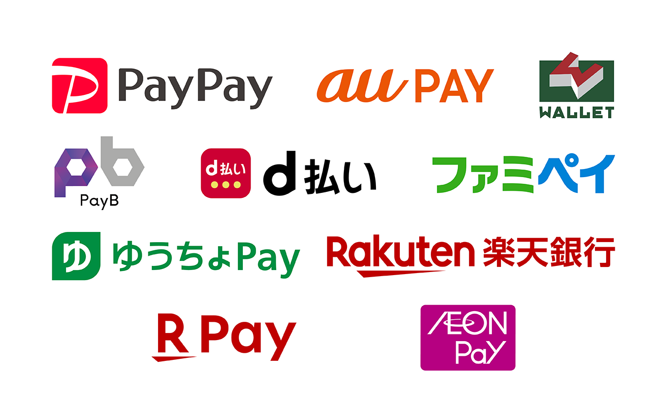 スマーフォンアプリでのお支払い方法例